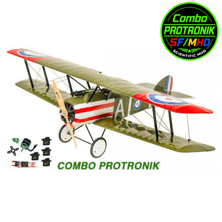 Avions électrique radiocommandé COMBO SOPWITH CAMEL 1200mm ARF