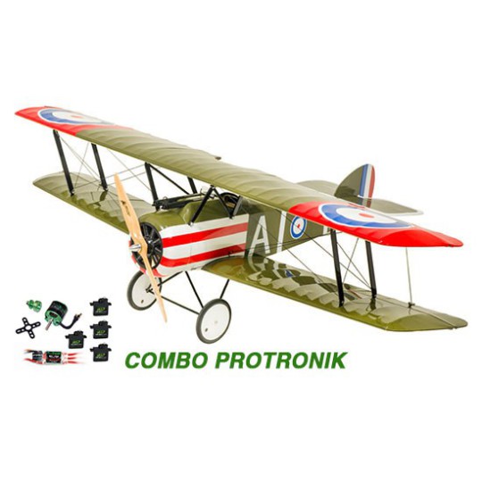 Avions électrique radiocommandé COMBO SOPWITH CAMEL 1200mm ARF Avions électrique radiocommandé COMBO SOPWITH CAMEL 1200mm ARF
