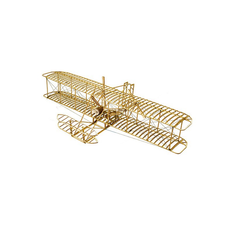 Maquette d'avion en bois Maquette WRIGHT FLYER 500mm KIT