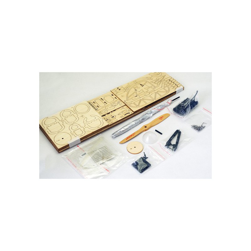 Maquette d'avion en bois Maquette ALBATROS 500mm Kit