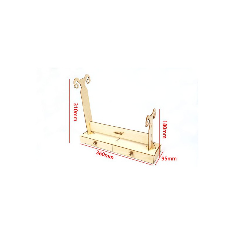 Accessoire de terrain STAND DE TERRAIN EN BOIS A MONTER