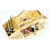 Accessoire de terrain CAISSE DE TERRAIN EN BOIS A MONTER