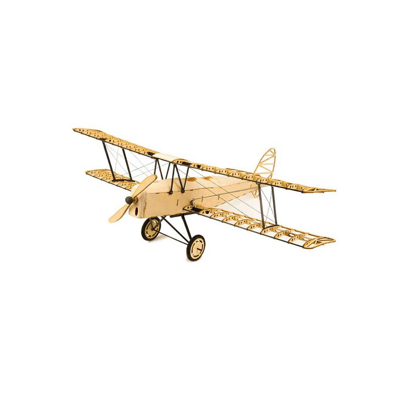 Maquette d'avion en bois TIGER MOTH statique en kit