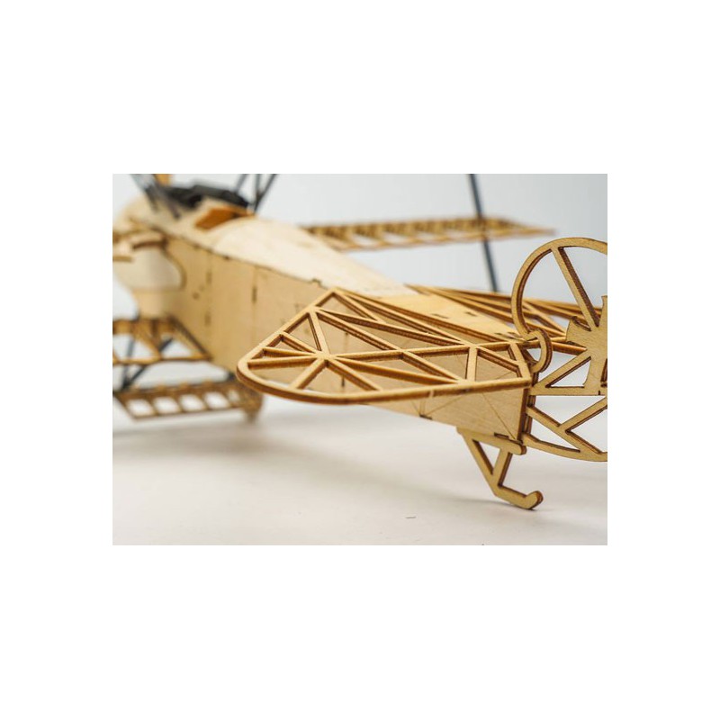 Maquette d'avion en bois Fokker DR1 Static 1/18 400 mm