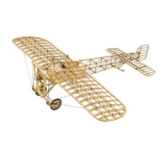 Maquette d'avion en bois Blériot IX statique 1/23