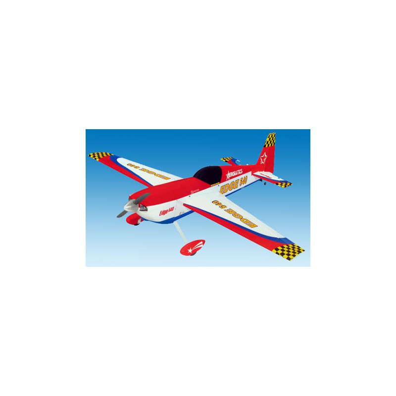 Avion thermique radiocommandé EDGE 540 V2 - 180 ARF - BLANC/ROUGE