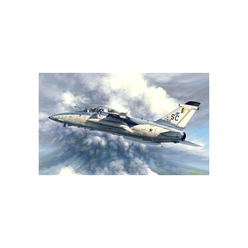 Maquette d'avion en plastique A-1B Trainer 1/48