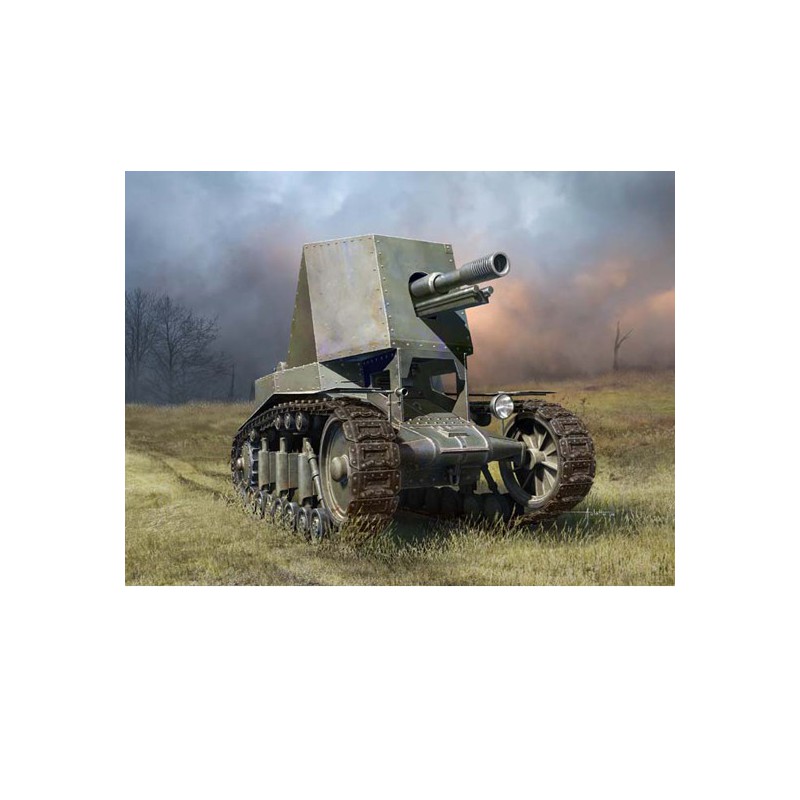 Maquette de Char en plastique Soviet SU-18SPH 1/35