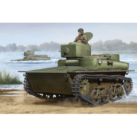 Maquette de Char en plastique T-37 Amphibie Light Tank 1/35 Maquette de Char en plastique T-37 Amphibie Light Tank 1/35