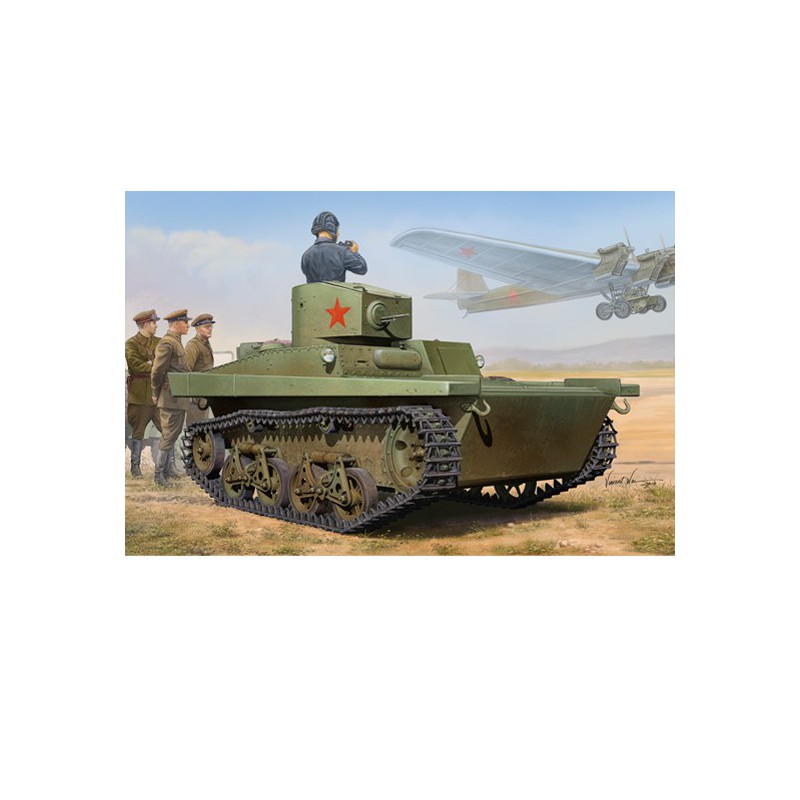 Maquette de Char en plastique T-37A Light Tank 1/35