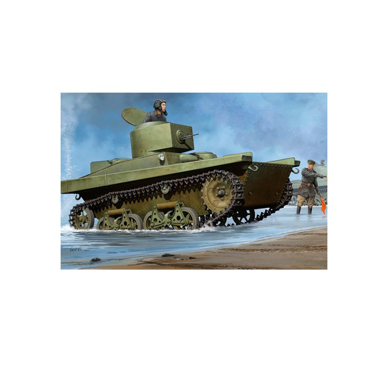 Maquette de Char en plastique T-37A Light Tank 1/35