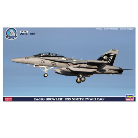 Maquette d'avion en plastique EA-18G GROWLER™ “USS NIMITZ CVW-11 CAG” Maquette d'avion en plastique EA-18G GROWLER™ “USS NIMITZ CVW-11 CAG”