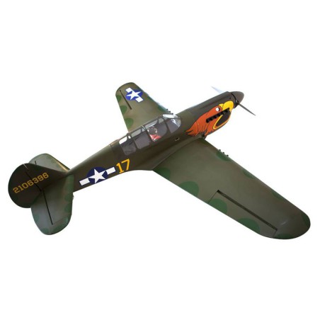 Avion thermique radiocommandé P-40N ARF + TR Electrique Avion thermique radiocommandé P-40N ARF + TR Electrique