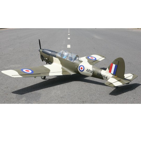 Avion thermique radiocommandé DHC-1 Chipmunk 33cc gris Avion thermique radiocommandé DHC-1 Chipmunk 33cc gris