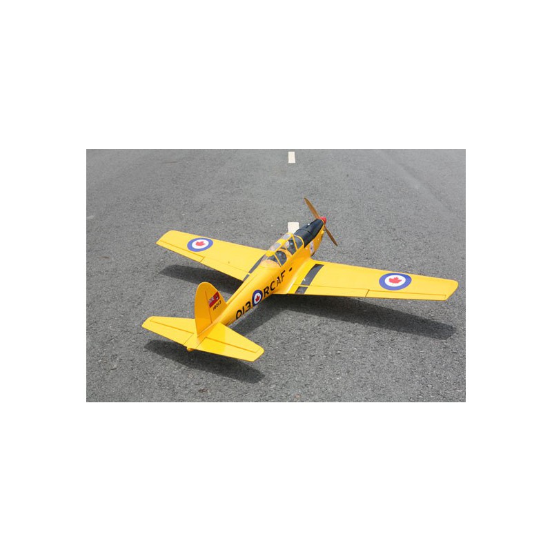 Avion thermique radiocommandé DHC-1 Chipmunk 33cc jaune