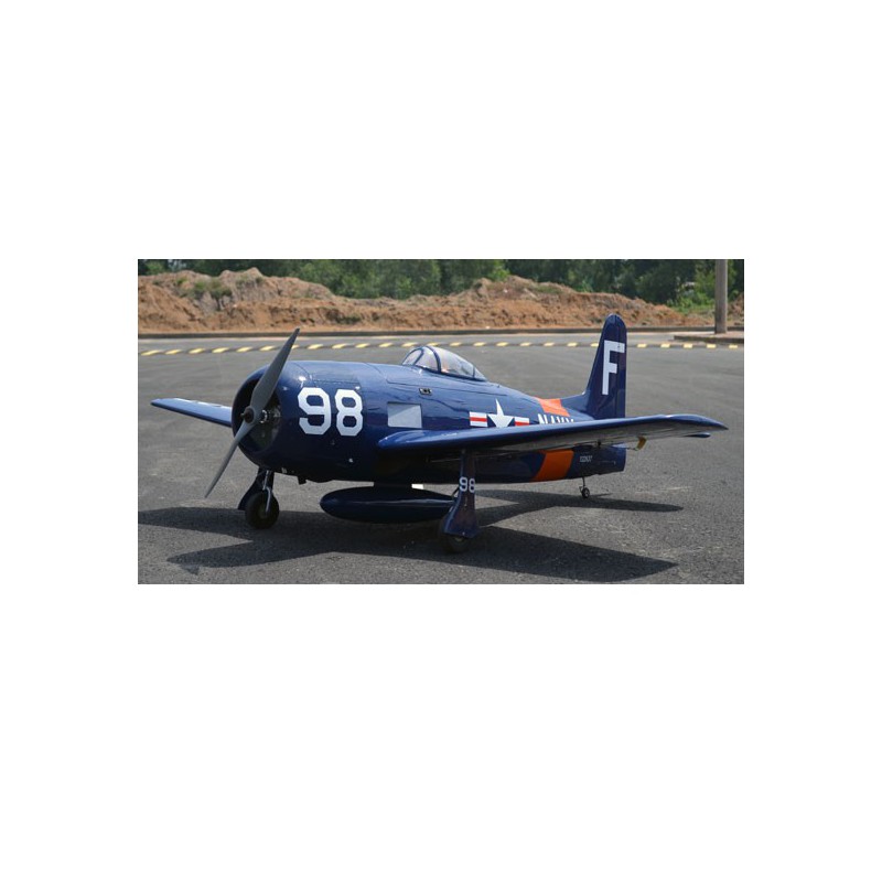 Avion thermique radiocommandé Grumman F8F-2, Bearcat, Navy 33cc ARF