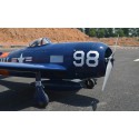 Avion thermique radiocommandé Grumman F8F-2, Bearcat, Navy 33cc ARF Avion thermique radiocommandé Grumman F8F-2, Bearcat, Navy 33cc ARF
