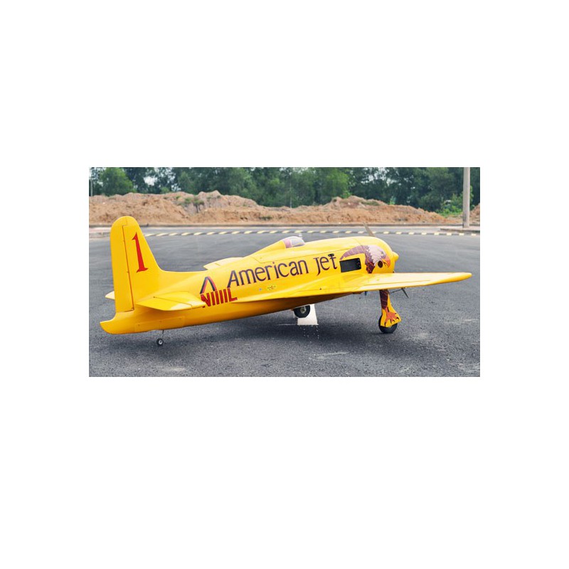 Avion thermique radiocommandé Grumman F8F-2, Bearcat,