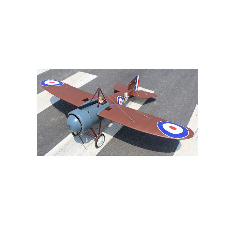 Avion thermique radiocommandé Bristol M1C Monoplane 1/4 ARF