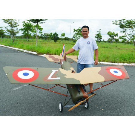 Avion thermique radiocommandé Morane Saulnier A-1 1/3 ARF Avion thermique radiocommandé Morane Saulnier A-1 1/3 ARF