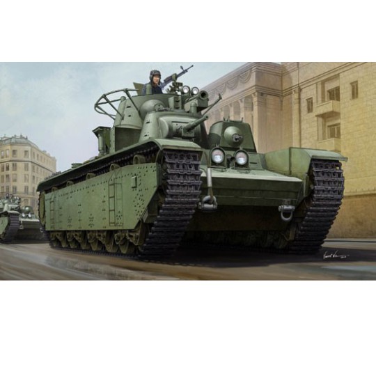 Maquette de Char en plastique Soviet Heavy Tank T-35 1938/39 1/35 Maquette de Char en plastique Soviet Heavy Tank T-35 1938/39 1/35