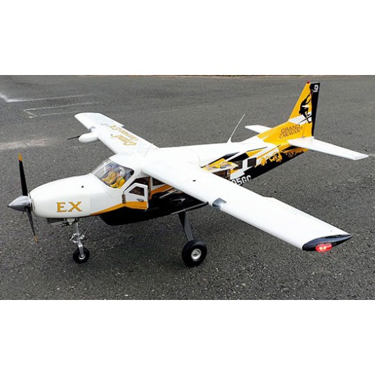 Avion thermique radiocommandé CESSNA Grand Caravan EX 35-40cc yellow black Avion thermique radiocommandé CESSNA Grand Caravan EX 35-40cc yellow black