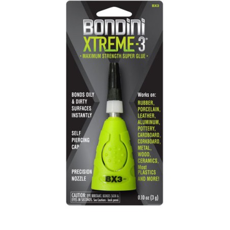 Colle pour maquette BONDINI XTREME-3 - 3 grammes Colle pour maquette BONDINI XTREME-3 - 3 grammes