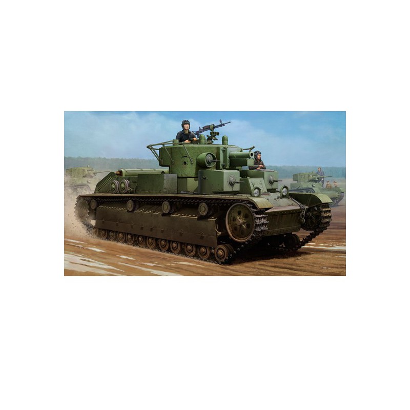 Maquette de Char en plastique T-28 Welded 1/35