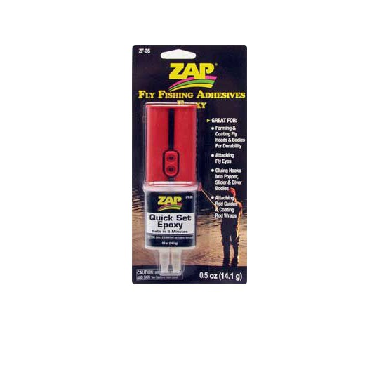 Colle pour maquette SERINGUE Z-POXY 5ms-14g Pêche