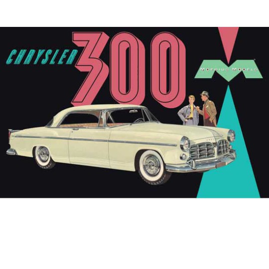 Maquette de voiture en plastique Chrysler C300 1/25