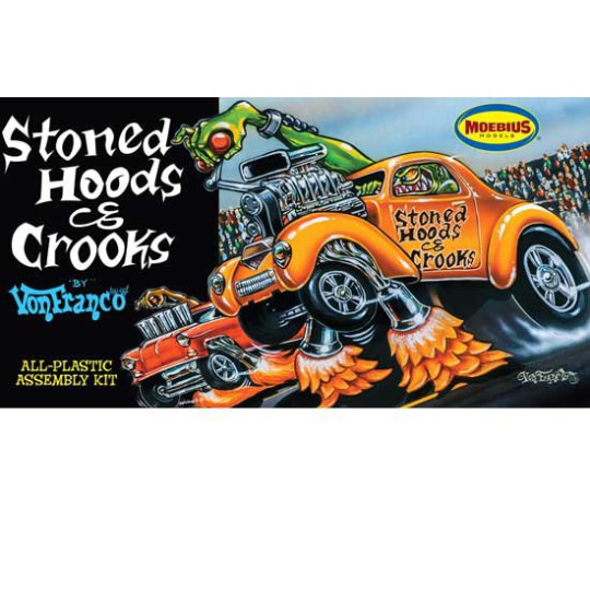 Maquette de voiture en plastique Von Franco Stoned Hood Maquette de voiture en plastique Von Franco Stoned Hood