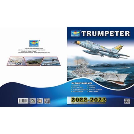 Maquette de Bateau en plastique Catalogue TRUMPETER 2022/23 Maquette de Bateau en plastique Catalogue TRUMPETER 2022/23