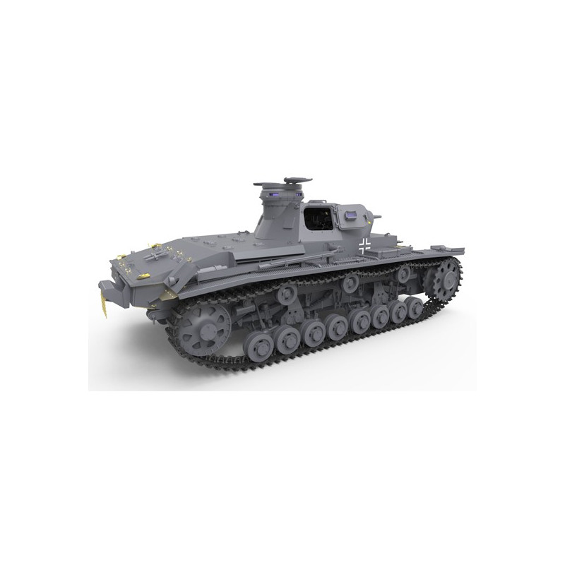 Maquette de Char en plastique Pz.Kpfw. III Ausf.D 1/35