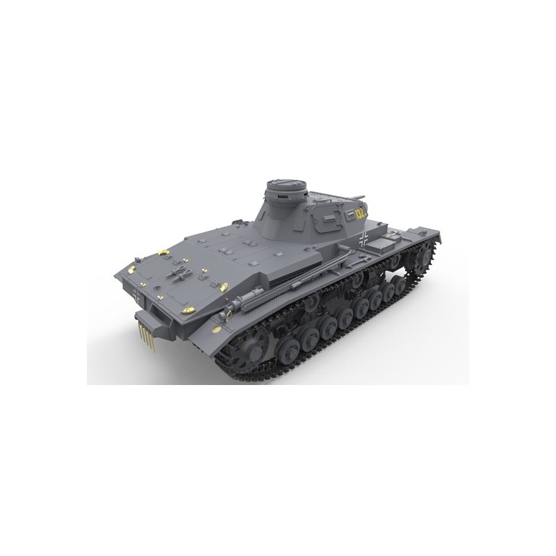 Maquette de Char en plastique Pz.Kpfw. III Ausf.D 1/35