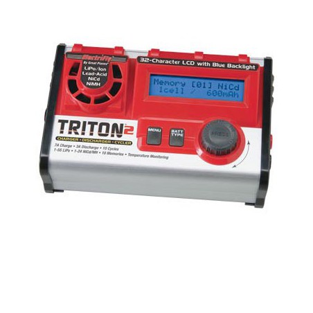Chargeur pour accu pour appareil radiocommandé CHARGEUR TRITON 2 - 12V