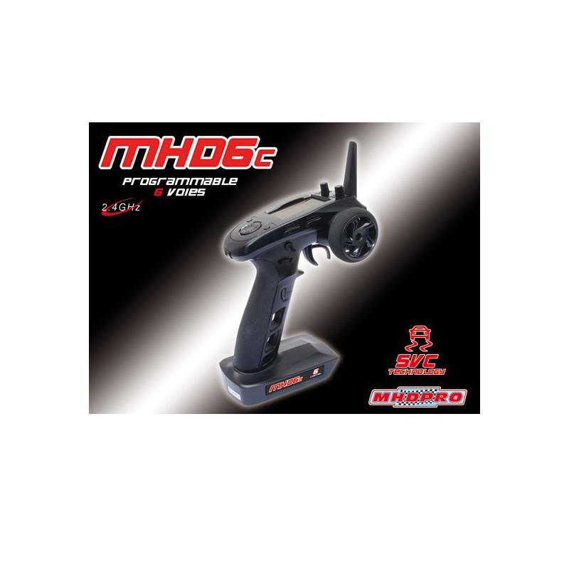 Ensemble pour radiocommande MHD6C 2,4Ghz Techno. SVC