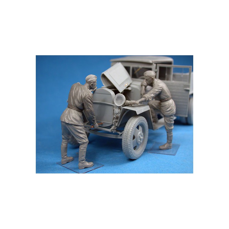 Figurine Red Army Drivers 1/35