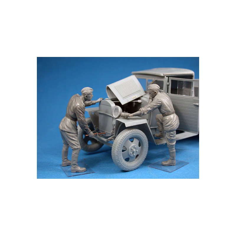 Figurine Red Army Drivers 1/35