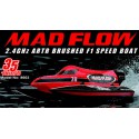 Bateau électrique radiocommandé Mad Flow F1 BR RTS Combo Bateau électrique radiocommandé Mad Flow F1 BR RTS Combo