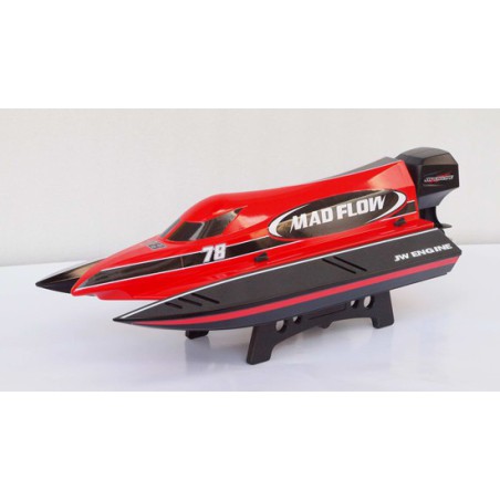 Bateau électrique radiocommandé Mad Flow F1 BR RTS Combo Bateau électrique radiocommandé Mad Flow F1 BR RTS Combo