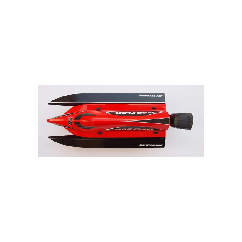 Bateau électrique radiocommandé Mad Flow F1 BR RTS Combo