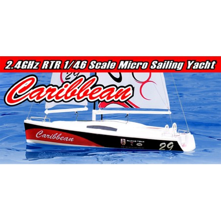 Voilier radiocommandé Caribbeam Voilier RTS V2 Voilier radiocommandé Caribbeam Voilier RTS V2