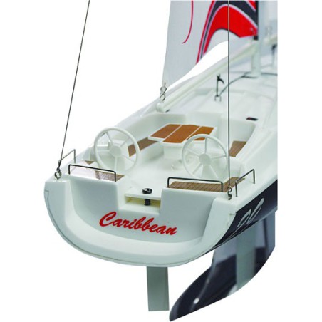 Voilier radiocommandé Caribbeam Voilier RTS V2 Voilier radiocommandé Caribbeam Voilier RTS V2