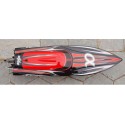 Bateau électrique radiocommandé Alpha BL 1m RTS Rouge / MHD3S Bateau électrique radiocommandé Alpha BL 1m RTS Rouge / MHD3S