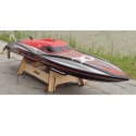 Bateau électrique radiocommandé Alpha BL 1m RTS Rouge / MHD3S Bateau électrique radiocommandé Alpha BL 1m RTS Rouge / MHD3S