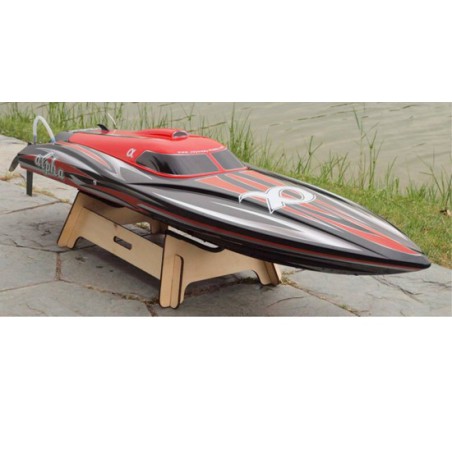 Bateau électrique radiocommandé Alpha BL 1m RTS Rouge / MHD3S Bateau électrique radiocommandé Alpha BL 1m RTS Rouge / MHD3S
