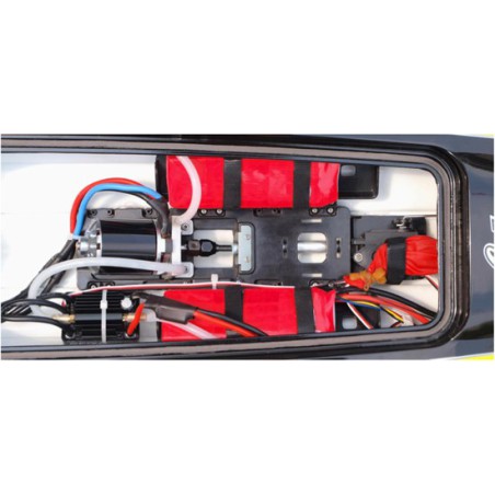Bateau électrique radiocommandé Alpha BL 1m RTS Jaune / MHD3S Bateau électrique radiocommandé Alpha BL 1m RTS Jaune / MHD3S