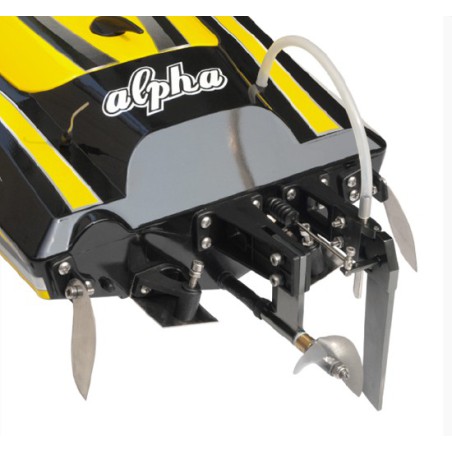 Bateau électrique radiocommandé Alpha BL 1m RTS Jaune / MHD3S Bateau électrique radiocommandé Alpha BL 1m RTS Jaune / MHD3S