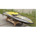 Bateau électrique radiocommandé Alpha BL 1m RTS Jaune / MHD3S Bateau électrique radiocommandé Alpha BL 1m RTS Jaune / MHD3S
