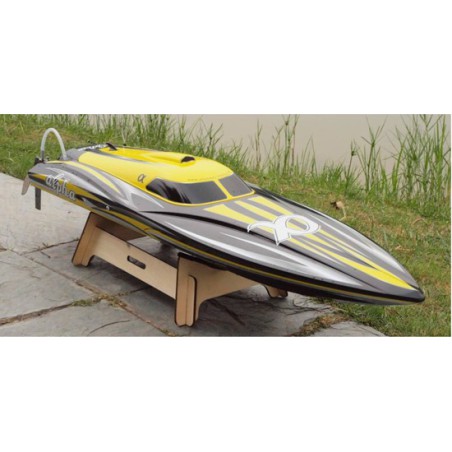 Bateau électrique radiocommandé Alpha BL 1m RTS Jaune / MHD3S Bateau électrique radiocommandé Alpha BL 1m RTS Jaune / MHD3S